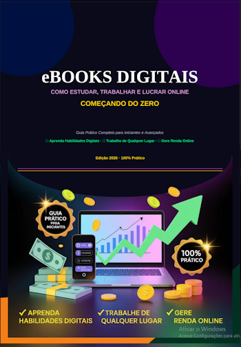 Ebooks Digitais para Estudar, Trabalhar e Lucrar